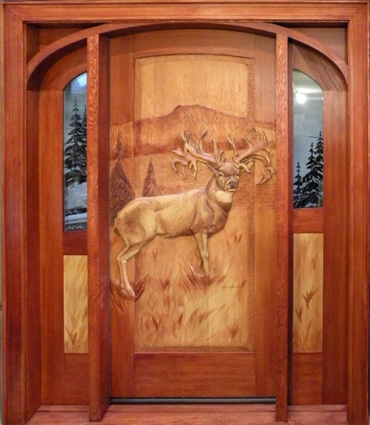 Hand Carved Wooden Doors